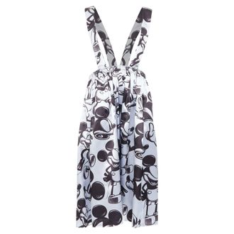 Comme Des Gar&ccedil;ons Comme Des Garcons Disney Mickey Mouse suspender skirt pinafore