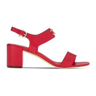 Ferragamo Donna, Scarpe, Rosso, 34 1/2 EU, new