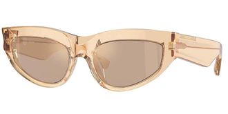 Burberry BE4425U 40635A Womens Sunglasses Brown Size 55