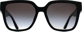 Michael Kors MK2170U 30058G zwart donkergrijs gradi&euml;nt zonnebril