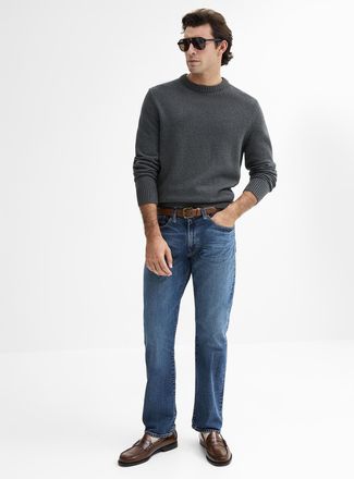 Polo Ralph Lauren Mens The Hampton faded-blue jean Straight fit