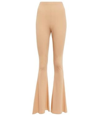 Magda Butrym High-rise jersey flared pants