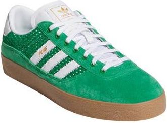 adidas Puig Indoor Sneaker in Green/White/Gum at Nordstrom Rack, Size 14