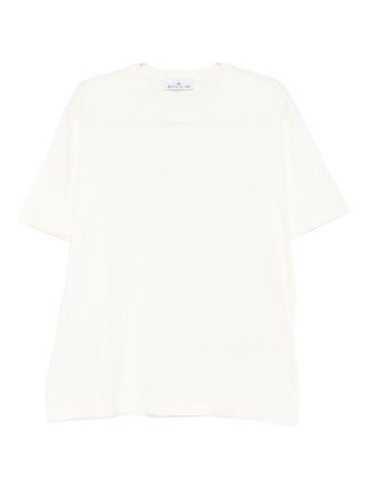 Stone Island White Short-Sleeved T-Shirt