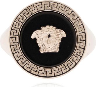 Versace Messing ring - Heren - Ringen - Grijs - 60 MM - Accessoires