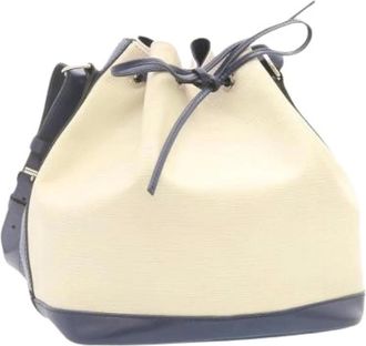 Louis Vuitton Pre-owned Bucket Bags, female, White, Size: ONE SIZE Pre-owned Vintage Bucket Bag