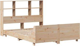 vidaXL Vidaxl - Estructura De Cama Sin Colch&oacute;n Madera Maciza De Pino 160x200 Cm