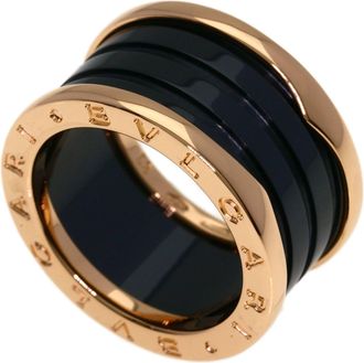 Bulgari Pink Gold (18K) Band Ring (Pre-Owned)