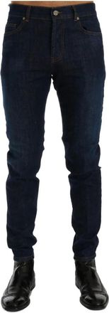 Frankie Morello Slim Fit Jeans Blue Wash - male - Frankie Morello - Slim Fit Jeans - Blue - W33 - Jeans