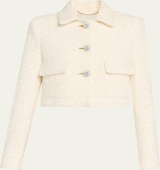 Adam Lippes Boxy Tweed Jacket