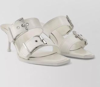 Alexander McQueen leather platform sandals