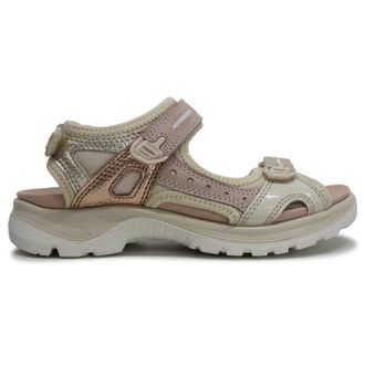 Ecco Ecco Offroad 822083 Leather Womens Outdoor Sandals - Multicolor Limestone - Size:UK 9-9.5