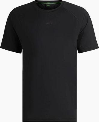 HUGO BOSS Mens Regular Fit Crew Neck T-Shirt - Black - Size: 38