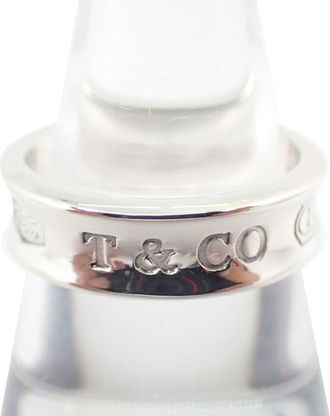 Tiffany & Co. Sterling Silver 925 Band Ring (Pre-Owned)