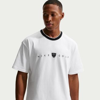 Nike Mens Loose-Fit Golf T-Shirt in White | IH2055-100