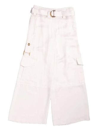 Zimmermann Dawning cargo pants - women - Viscose - 1 - Purple