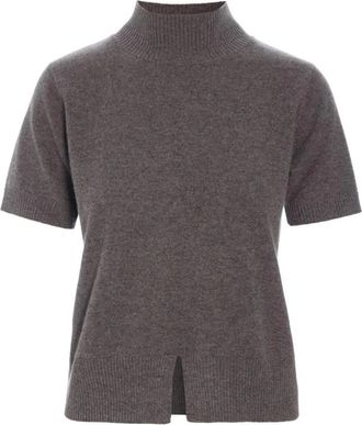 Bitte Kai Rand Truien - Dames - Cashmere truien - Grijs - XL - Kasjmier - Truien & Vesten