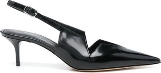 Coperni Pumps con dettaglio cut-out 65mm - Nero