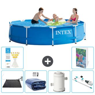 Intex Piscina Con Estructura Redonda - 305x76 Cm - 7-piezas S78