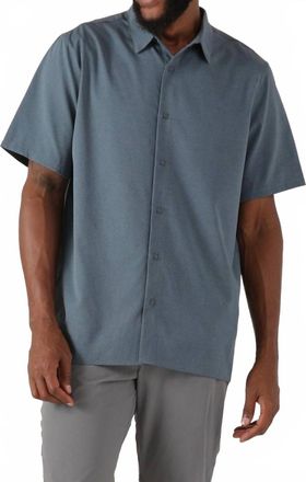 Glyder Mens Zephyr Button Down Shirt In Slate