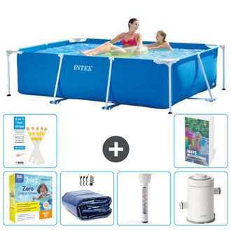 Intex Piscina Con Estructura Rectangular - 220x150x60 Cm - 7-piezas S10