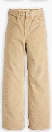 Levi's Dames Ribcage Wide Leg Broek (Beige)