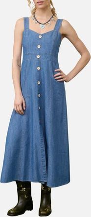 Blu Pepper Denim Midi Dress at Nordstrom, Size Medium