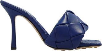 Bottega Veneta Cruise Sandal 4006 - Dames - Muiltjes - Blauw - 36 1/2 EU - Schoenen