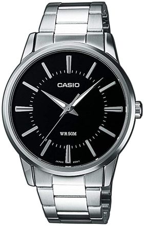 Casio Collection Mens Silver Watch MTP-1303PD-1AVEG Stainless Steel - One Size
