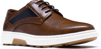 AlltheMen Mens Casual Oxford Dress Shoes Business Shoes Sneakers for Men, Coffee, 8 UK