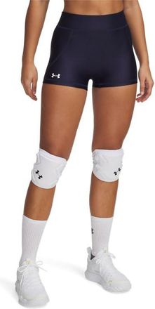 Under Armour Womens Team Shorty 3 Shorts, (410) Midnight Navy / / White, S