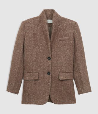 Vanessa Bruno Veste Jovanka Marron Chin&eacute;