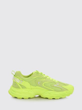 Plein Sport Pulse X Mesh and Leather Sneakers