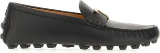 Tod's Mocassini - Dames - Loafers - Zwart - 41 EU - Leer - Schoenen