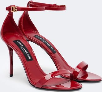 Dolce & Gabbana Sandalias DG de charol