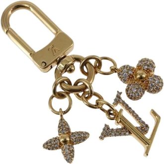 Louis Vuitton Pre-owned Accessories, female, Yellow, Size: ONE SIZE Pre-owned Metal Key-holder