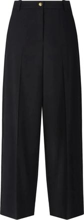 Pinko Pinko, Broeken, Dames, Blauw, M, Balbino Wijde Broek