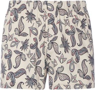 Hanro Fancy Jersey Cotton Knit Boxers in Maritime Paisley at Nordstrom, Size X-Large
