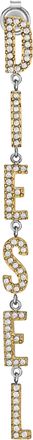 Diesel Unisex Diesel Two-Tone Stainless Steel Drop Earring