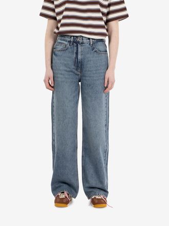 Patrizia Pepe Jeans straight leg blue wash