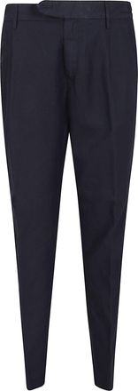 Eleventy Chino Design Trousers with Relaxed Fit and Elasticized Waistband