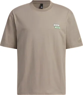 adidas Graphic Embosssed T-shirt Light Brown IA8175