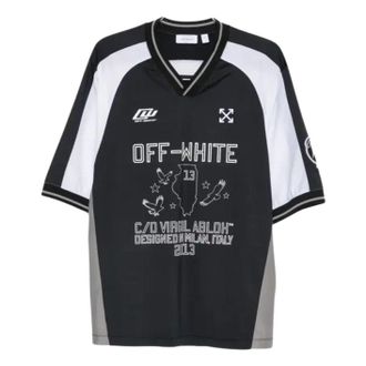 Off-white Eagle Team T-Shirt Black OMAD013S26JER0010001