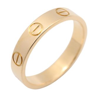 Cartier Gold Yellow Gold (18K) Band Ring (Pre-Owned)