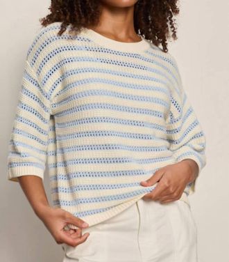 Sanctuary Ellie Sweater Tee Top In Blue Aura
