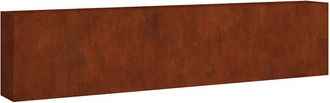 vidaXL Jardinera Acero Corten 360x40x80 Cm Vidaxl