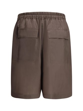 Rick Owens Kilt-Style Nylon Bermuda - Brown