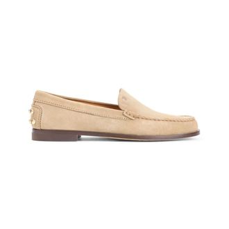 Tod's Loafers, female, Beige, 7 UK, Ginger Suede Loafers