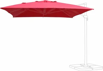 Alice's Garden Lona protectora para 3x4m sombrilla, rojo