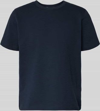 Selected Regular Fit T-Shirt aus reiner Baumwolle Modell COOPER in Marine, Gr&ouml;&szlig;e XXL